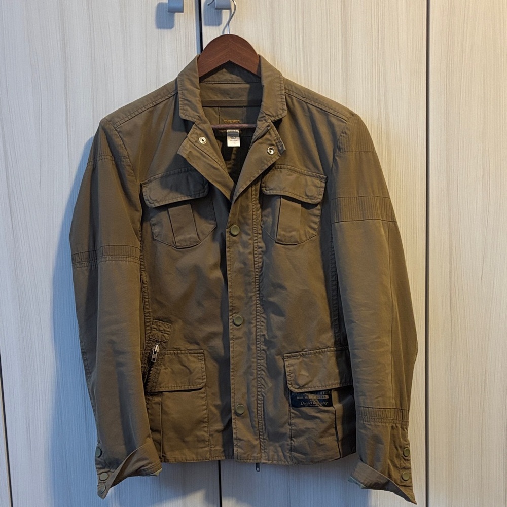 Diesel Olive Military Field Jacket